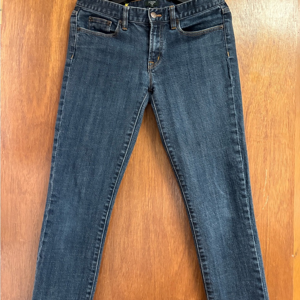 J. Crew Women’s Dark Indigo Skinny Jeans